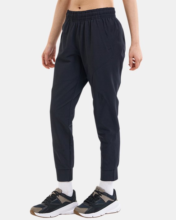 Women's UA Unstoppable Joggers in Black image number 2
